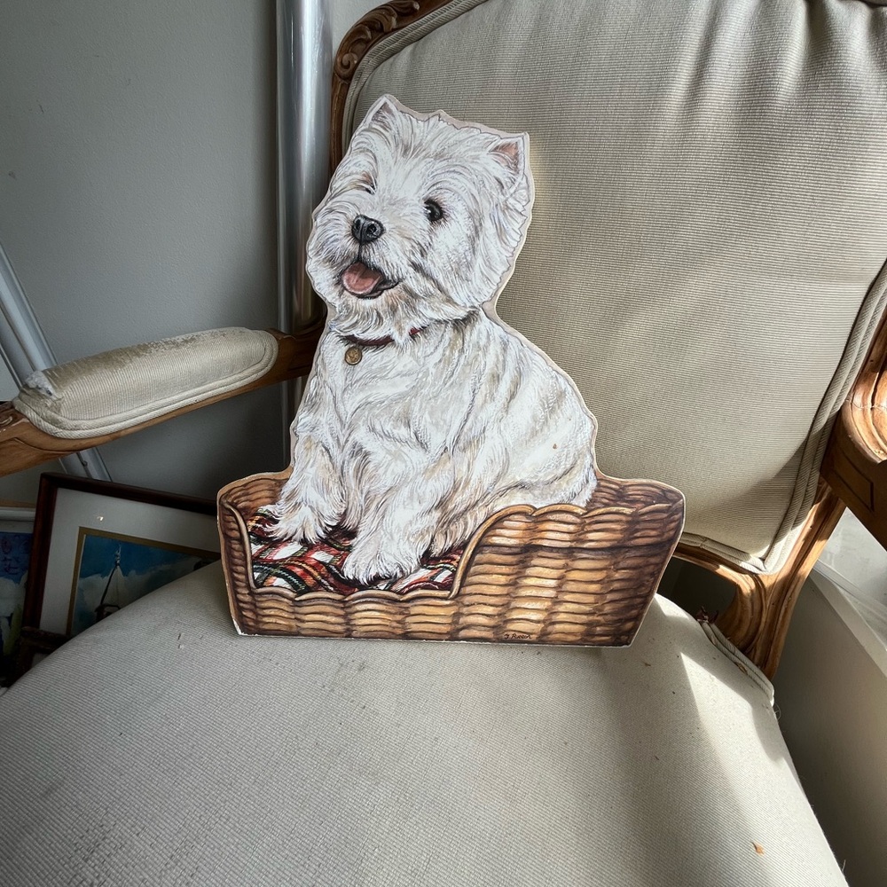 Westies are Besties! This Puppy Sign/Toy Needs a Home